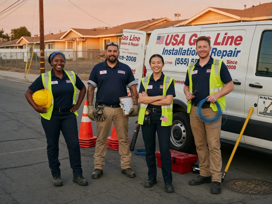 Gas Line Installation company in Corapeake, NC